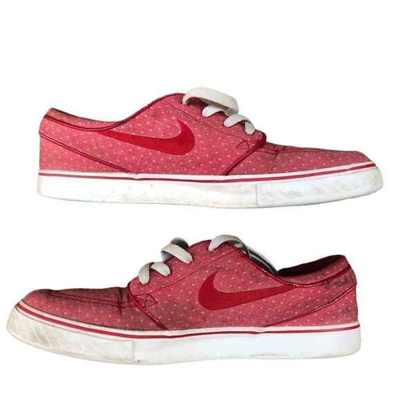 Nike SB Zoom Stefan Janoski SB Premium Red Size 10 - Picture 2 of 16